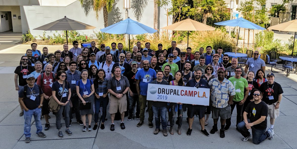 DrupalCampLA 2019 Group Photo